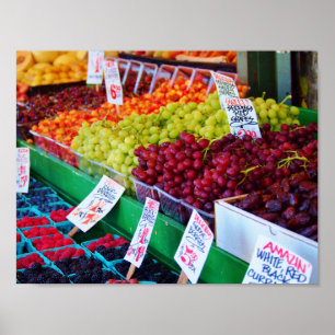 Póster Arcoiris frutícola