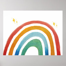 Póster Arcoíris Mágico