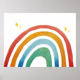 Póster Arcoíris Mágico