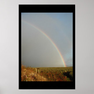 Póster arcoiris maui