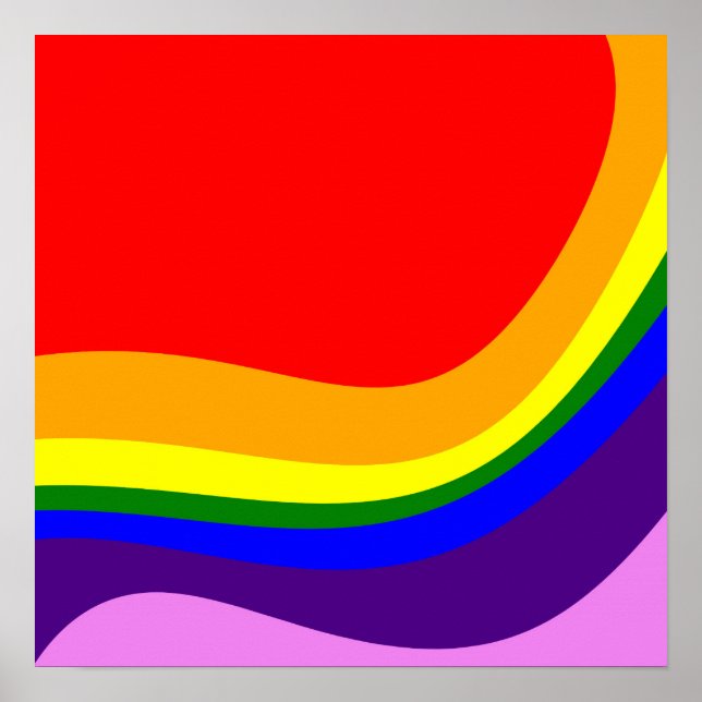 Póster Arcoíris Roy G Biv (Frente)