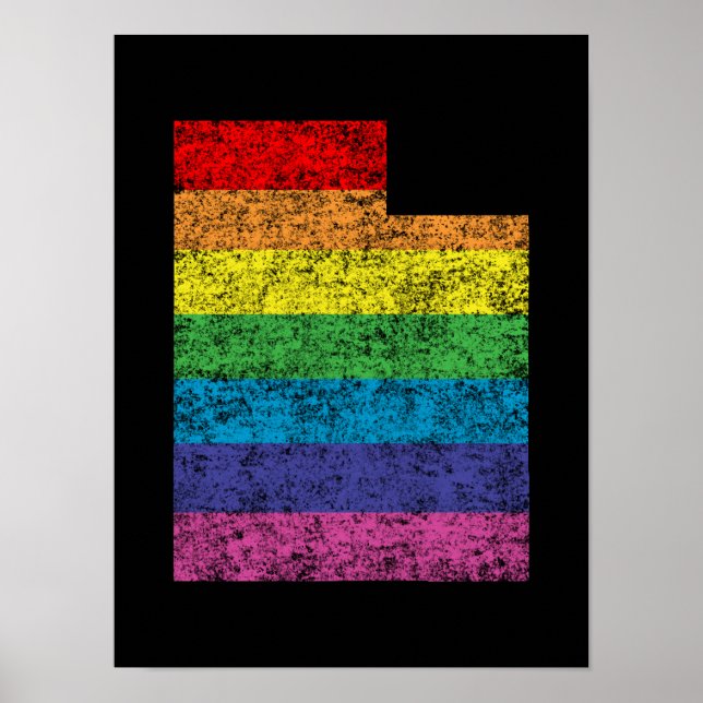 Póster arcoiris utaño (Frente)
