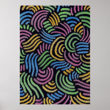 arcos abstractos coloridos