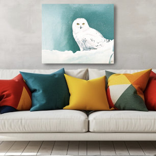 Póster Arctic Snowy Owl