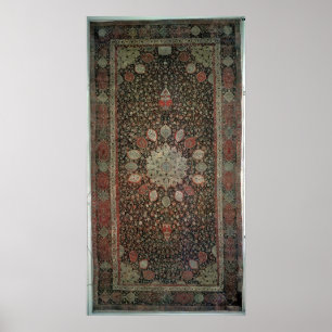Póster Ardabil carpet made for the mosque at Ardabil