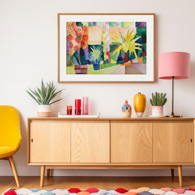 Póster Arden en el lago Thun | August Macke (Subido por el creador)