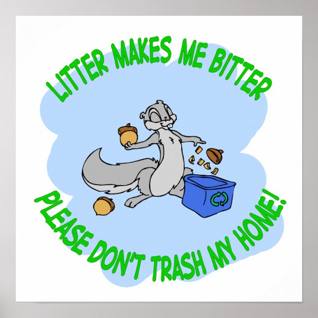 Póster ardilla (Frente)