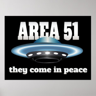 Póster Área 51