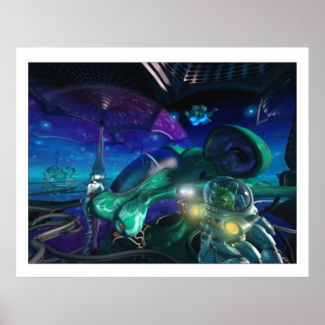 Póster Área de descanso de Oberon #6 (Frente)