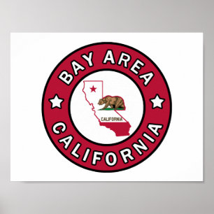 Póster Área de la Bahía de California