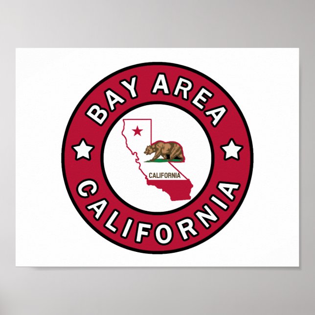 Póster Área de la Bahía de California (Frente)