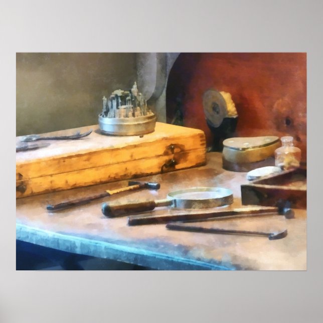 Póster Área de Trabajo Dentista (Frente)