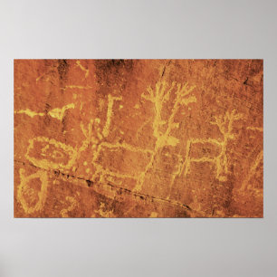 Póster Área Recreativa Nacional del Cañón Glen, Utah, 