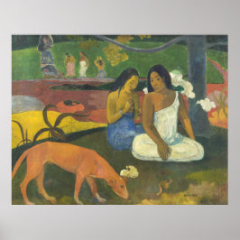 Póster Arearea Paul Gauguin Canvas