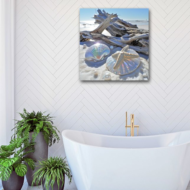 Póster Arena blanca de mariscos irlandeses Starfish Drift (Subido por el creador)