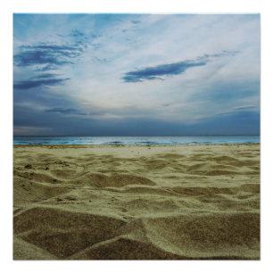 Póster Arena en la playa