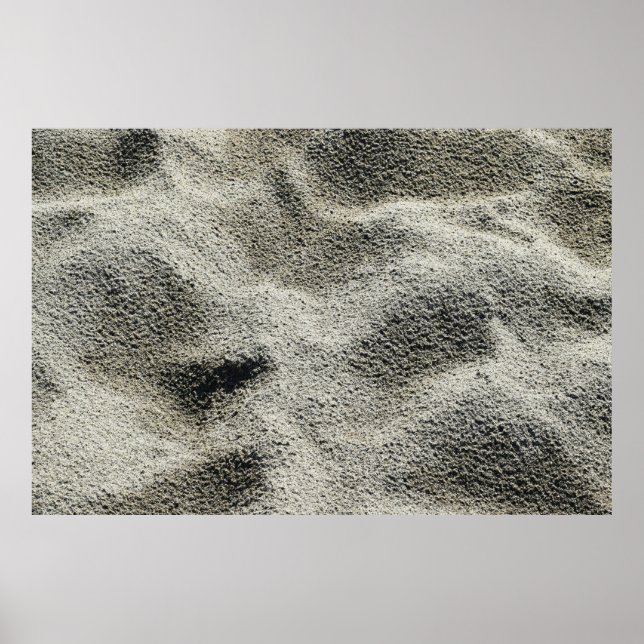 Póster Arena gris (Frente)
