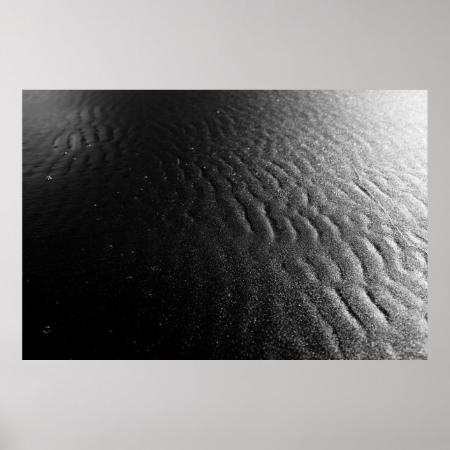 Póster Arena negra (Frente)