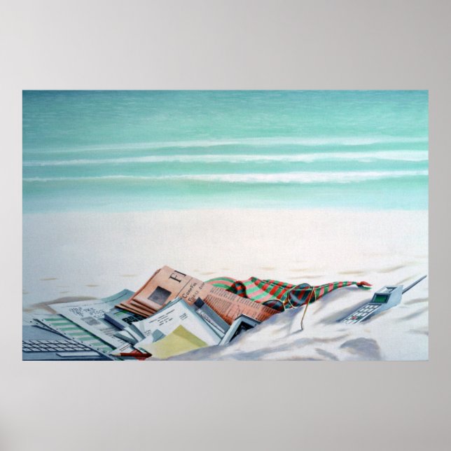 Póster Arena solar y dinero III (Frente)