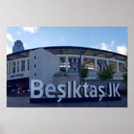 Póster Arena Vodafone, estadio de béisbol de Besiktas