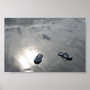 Póster Arena y cielos