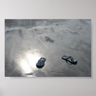 Póster Arena y cielos