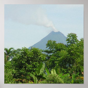 Póster Arenal, Costa Rica