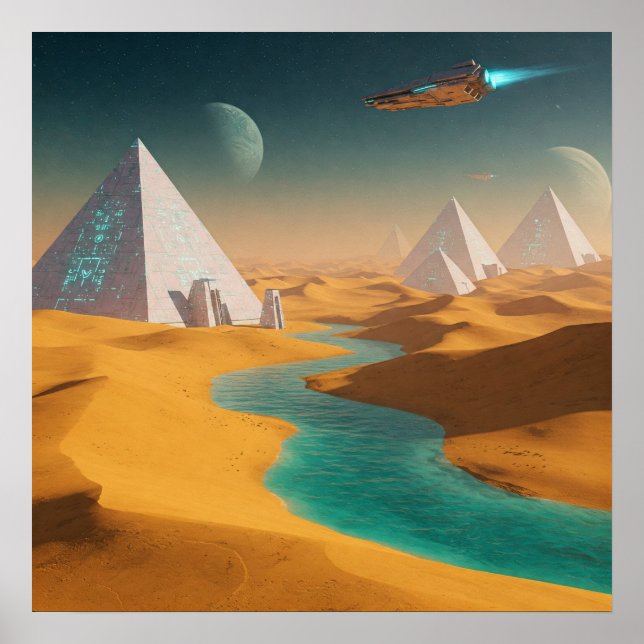 Póster Arenas del desierto (Frente)