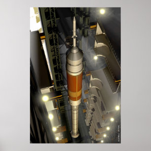 Póster Ares 1 Rocket
