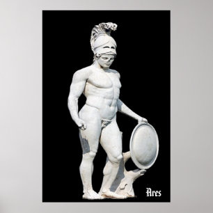 Póster Ares / Dios griego /