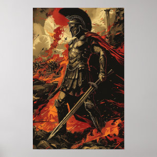 Póster Ares, Poster de Dios de la Guerra