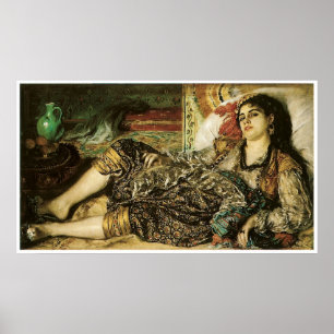 Póster Argel 1870 Pierre-Aguste Renoir