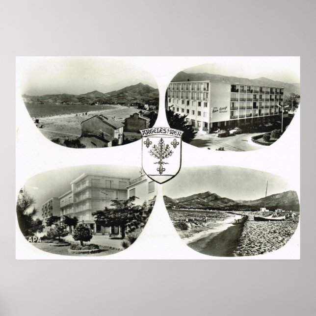 Póster argeles sur mer (Frente)