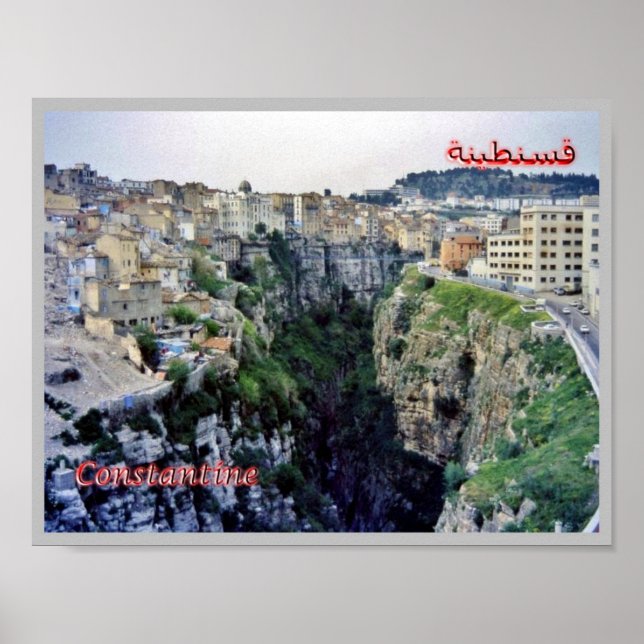 Póster Argelia - Costantina - (Frente)