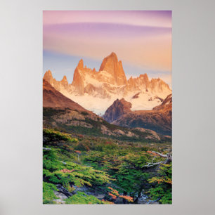 Póster Argentina, Patagonia, Parque Nacional Los Glaciare