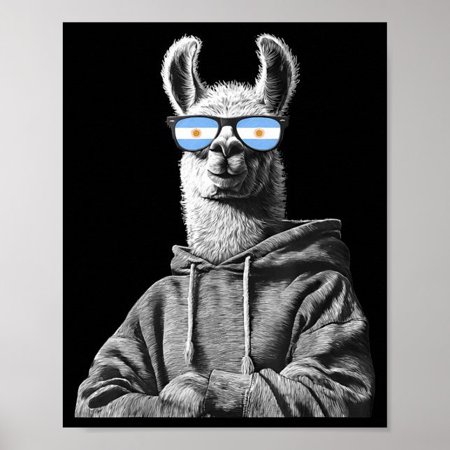 Póster Argentina Pride Argentinian Flag  (Frente)
