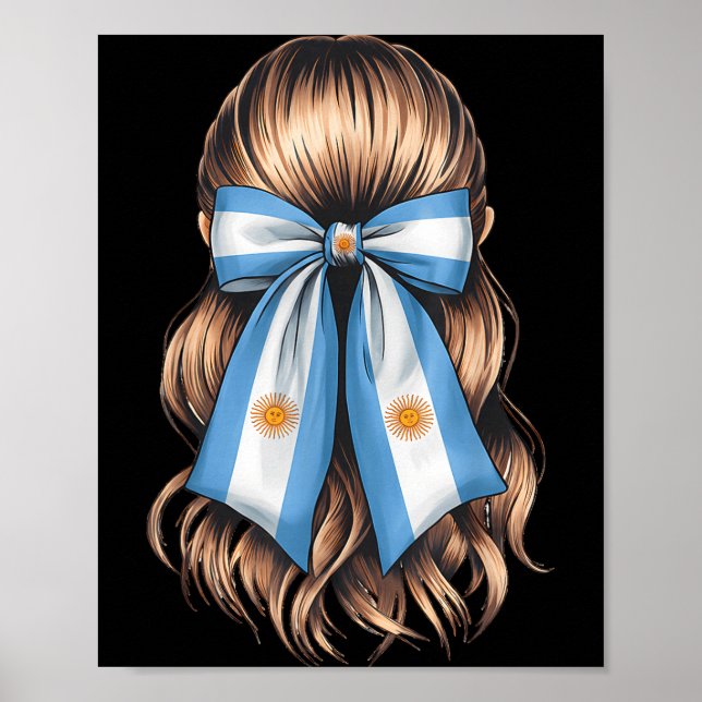 Póster Argentina Pride Argentinian Flag  (Frente)