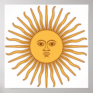 Póster Argentina Sol de Mayo