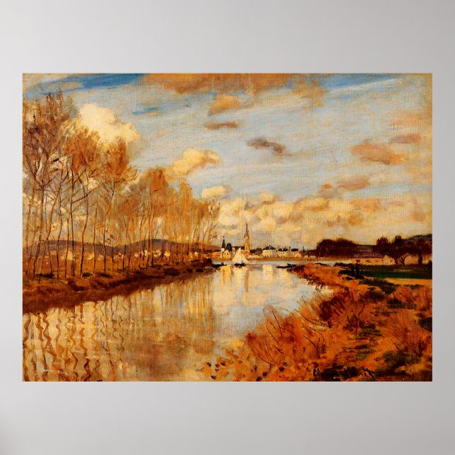 Póster Argentina, visto desde el brazo del Sena (Frente)