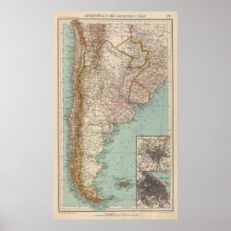 Póster Argentina y Chile