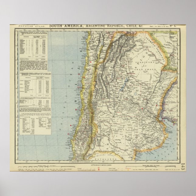 Póster Argentina y Chile (Frente)