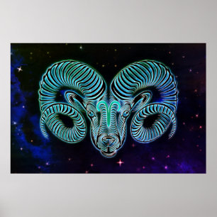 Póster arie el poster de ram zodiac