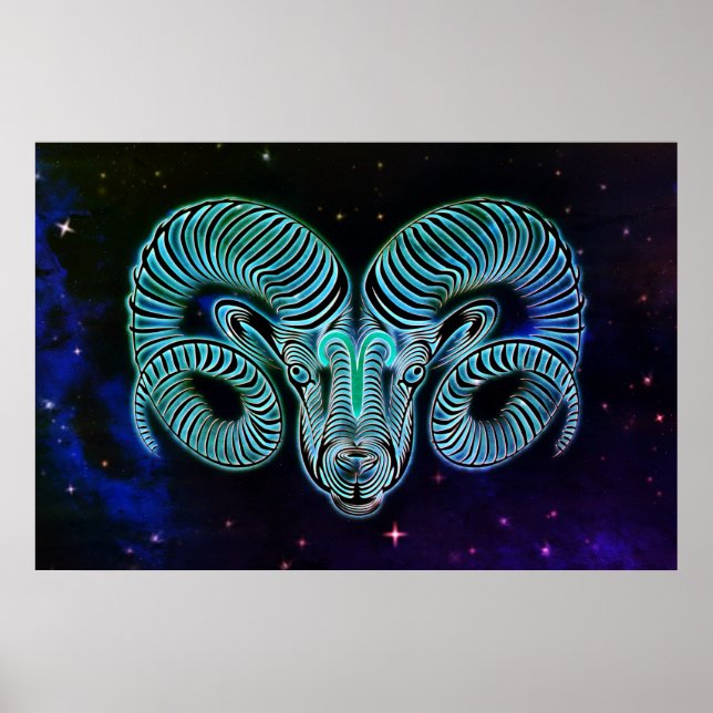 Póster arie el poster de ram zodiac (Frente)