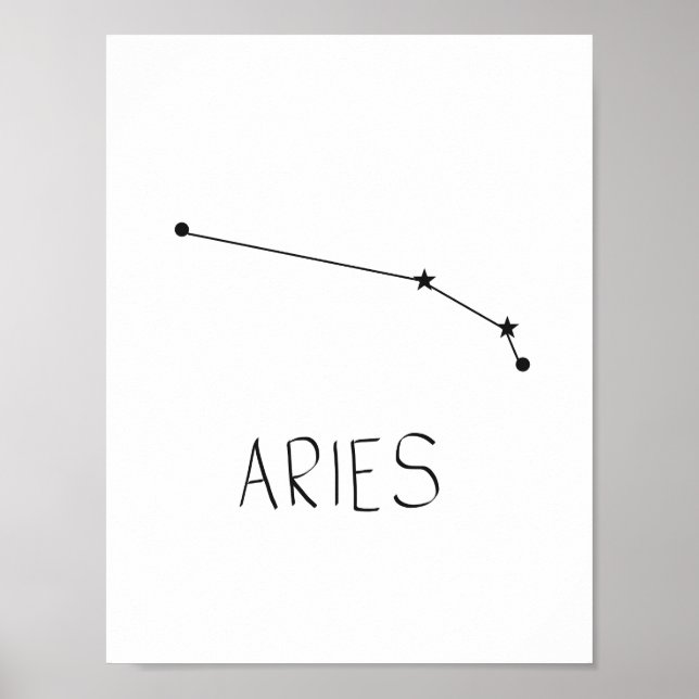 Póster Aries (Frente)