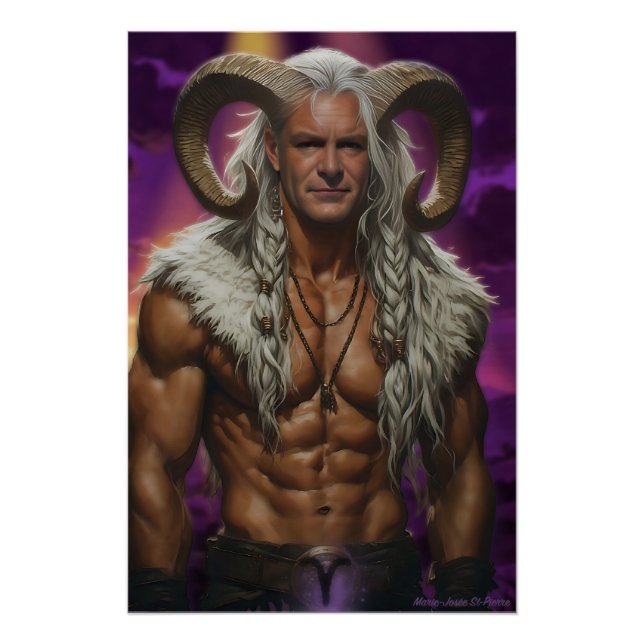 Póster Aries Hermoso (Anverso)