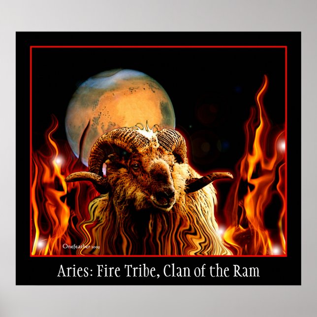Póster Aries poster (Frente)