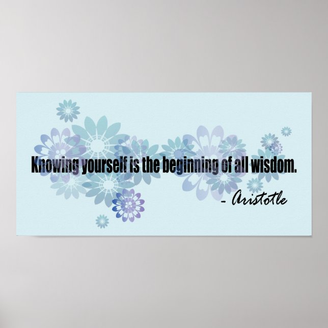 Póster Aristóteles (Frente)