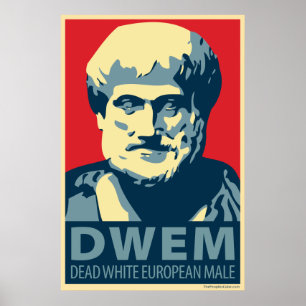 Póster Aristóteles - DWEM: poster parodia de Obama
