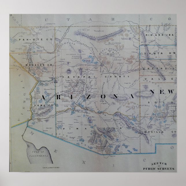 Póster Arizona:1866 (Frente)