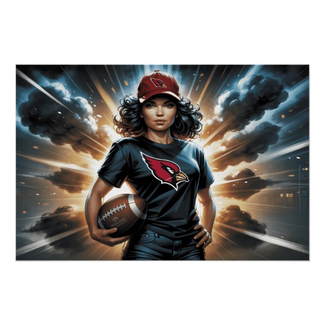 Póster Arizona Cardinals 1 (Anverso)